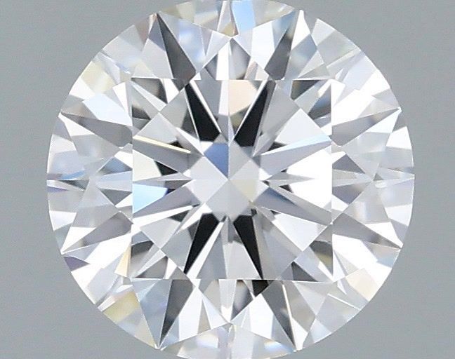 1.09 Carat Round Shaped, Ideal Cut, D Color, VVS2 Clarity, IGI Certified Lab Grown Diamond