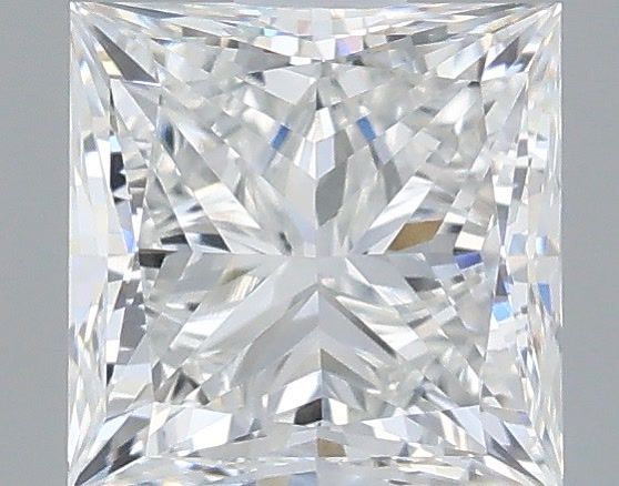 0.99 Carat Princess Shaped, Very Good Cut, F Color, VVS2 Clarity, IGI Certified Lab Grown Diamond