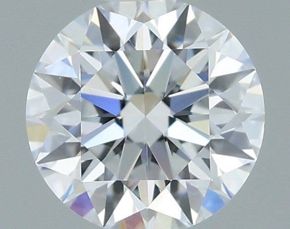 0.54 Carat Round Shaped, Ideal Cut, D Color, VS1 Clarity, IGI Certified Lab Grown Diamond