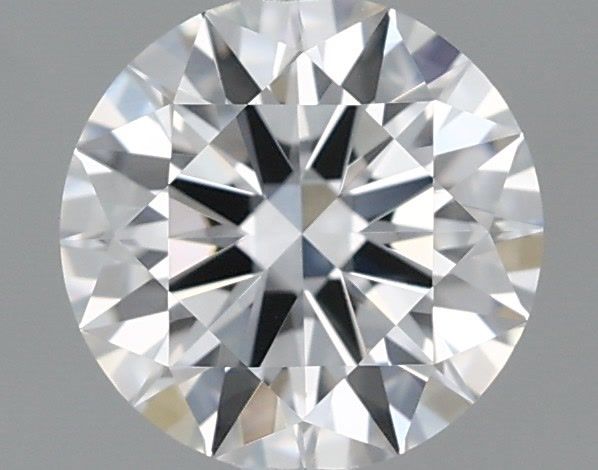 0.65 Carat Round Shaped, Excellent Cut, D Color, VVS2 Clarity, IGI Certified Lab Grown Diamond