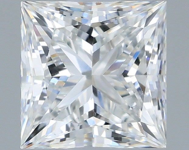 0.95 Carat Princess Shaped, Very Good Cut, D Color, VVS2 Clarity, IGI Certified Lab Grown Diamond