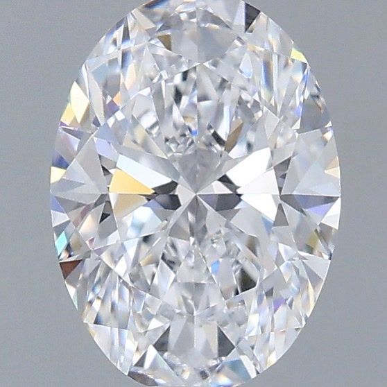 1.37 Carat Oval Shaped, Very Good Cut, D Color, VVS1 Clarity, IGI Certified Lab Grown Diamond