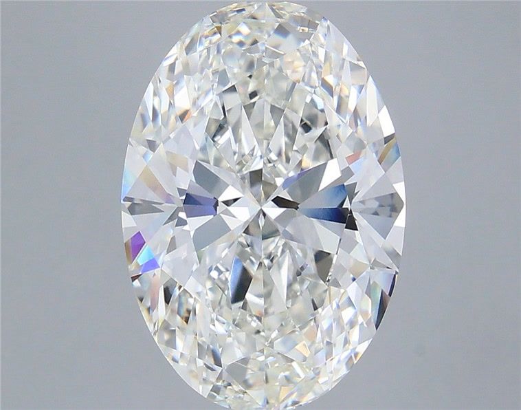 7.01 Carat Oval Shaped, Very Good Cut, F Color, VVS2 Clarity, IGI Certified Lab Grown Diamond