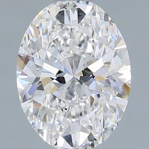 1.05 Carat Oval Shaped, Very Good Cut, D Color, VVS2 Clarity, IGI Certified Lab Grown Diamond