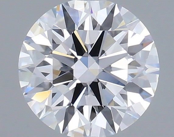 0.52 Carat Round Shaped, Ideal Cut, D Color, VVS2 Clarity, IGI Certified Lab Grown Diamond