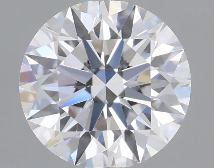0.45 Carat Round Shaped, Excellent Cut, D Color, VVS2 Clarity, IGI Certified Lab Grown Diamond