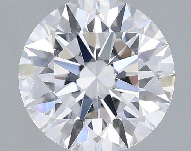 1.07 Carat Round Shaped, Ideal Cut, D Color, VVS2 Clarity, IGI Certified Lab Grown Diamond