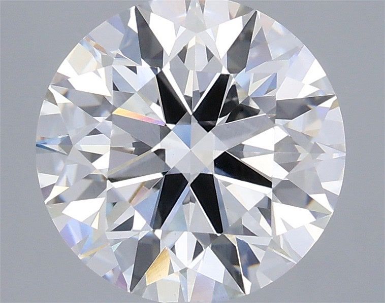 3.50 Carat Round Shaped, Ideal Cut, F Color, VVS2 Clarity, IGI Certified Lab Grown Diamond