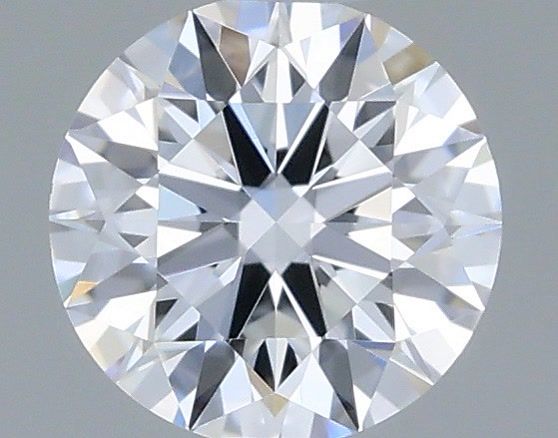 0.34 Carat Round Shaped, Ideal Cut, D Color, VVS2 Clarity, IGI Certified Lab Grown Diamond