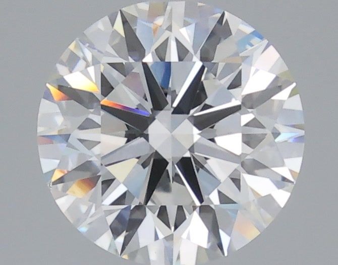 3.03 Carat Round Shaped, Ideal Cut, E Color, VS2 Clarity, IGI Certified Lab Grown Diamond