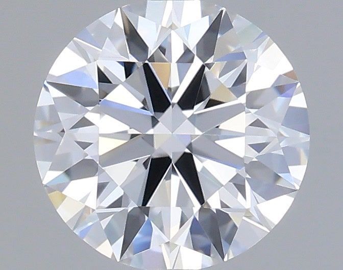 1.06 Carat Round Shaped, Ideal Cut, D Color, VVS2 Clarity, IGI Certified Lab Grown Diamond
