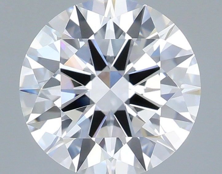 1.34 Carat Round Shaped, Ideal Cut, D Color, VVS2 Clarity, IGI Certified Lab Grown Diamond
