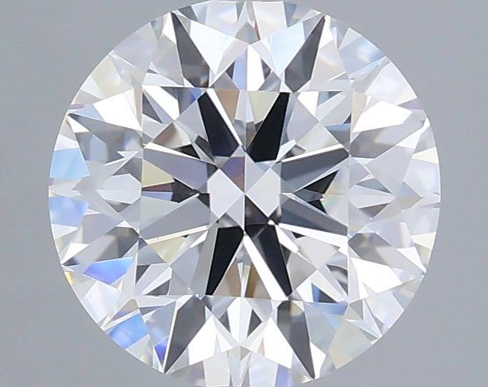 1.76 Carat Round Shaped, Excellent Cut, D Color, VVS2 Clarity, IGI Certified Lab Grown Diamond