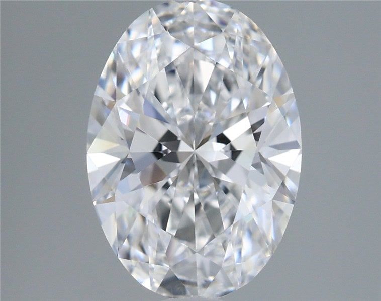 1.65 Carat Oval Shaped, Very Good Cut, D Color, IF Clarity, IGI Certified Lab Grown Diamond