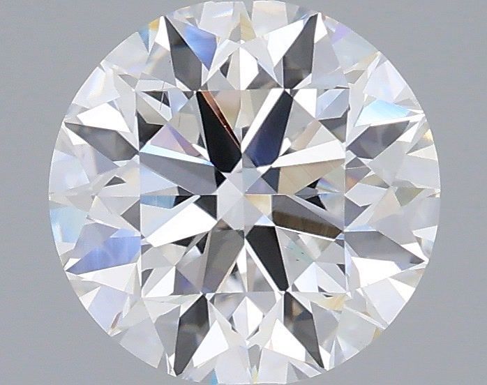 2.00 Carat Round Shaped, Excellent Cut, E Color, VS2 Clarity, IGI Certified Lab Grown Diamond
