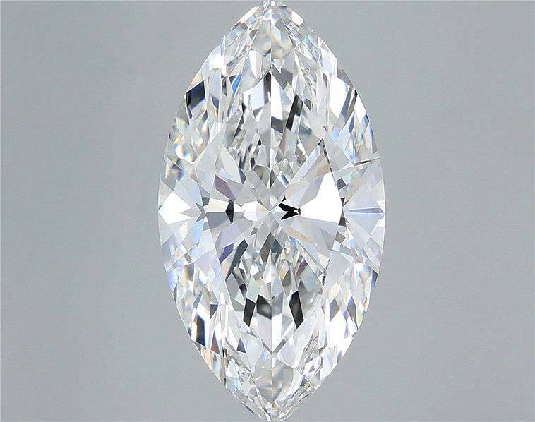 7.08 Carat Marquise Shaped, Very Good Cut, F Color, VVS2 Clarity, IGI Certified Lab Grown Diamond