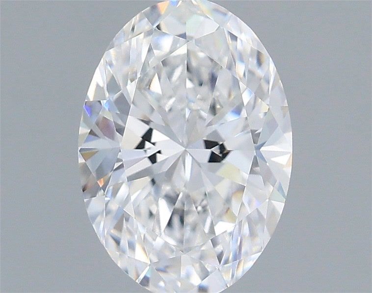 1.06 Carat Oval Shaped, Ideal Cut, D Color, VVS2 Clarity, IGI Certified Lab Grown Diamond