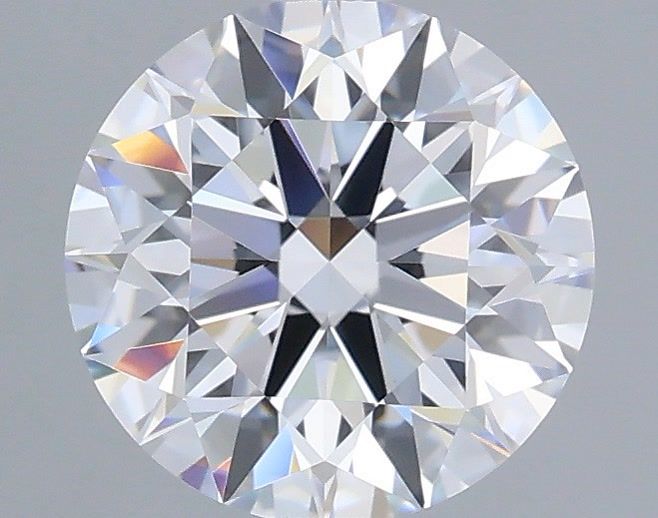 1.58 Carat Round Shaped, Ideal Cut, D Color, VVS2 Clarity, IGI Certified Lab Grown Diamond