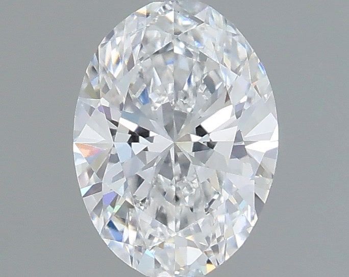 0.56 Carat Oval Shaped, Very Good Cut, D Color, VVS2 Clarity, IGI Certified Lab Grown Diamond