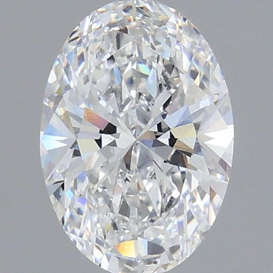 1.65 Carat Oval Shaped, Very Good Cut, D Color, VVS2 Clarity, IGI Certified Lab Grown Diamond
