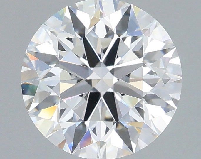 1.75 Carat Round Shaped, Excellent Cut, E Color, VVS2 Clarity, IGI Certified Lab Grown Diamond
