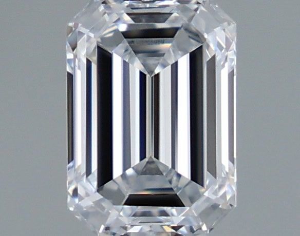 1.01 Carat Emerald Shaped, Ideal Cut, D Color, VS1 Clarity, IGI Certified Lab Grown Diamond