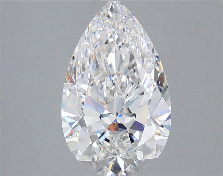 3.23 Carat Pear Shaped, Very Good Cut, E Color, VVS2 Clarity, IGI Certified Lab Grown Diamond