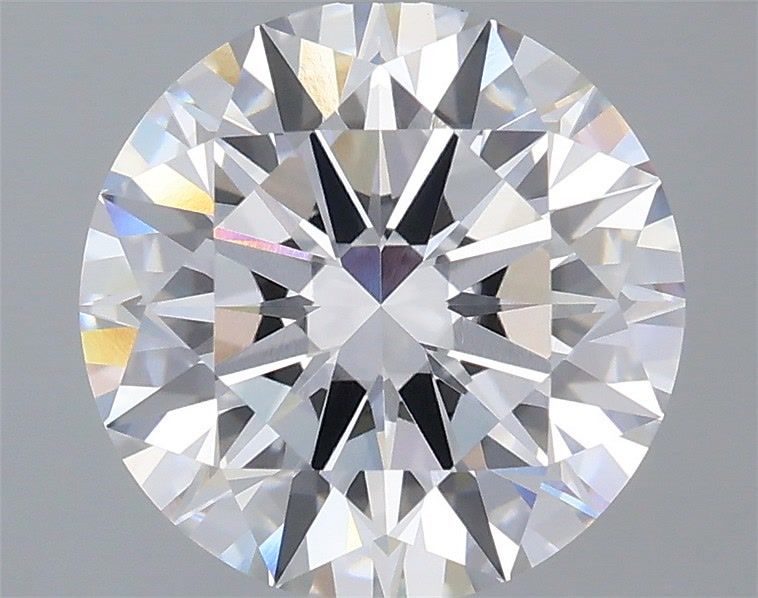 3.08 Carat Round Shaped, Ideal Cut, E Color, VVS1 Clarity, IGI Certified Lab Grown Diamond