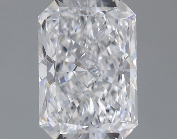 1.06 Carat Radiant Shaped, Excellent Cut, D Color, VVS1 Clarity, IGI Certified Lab Grown Diamond