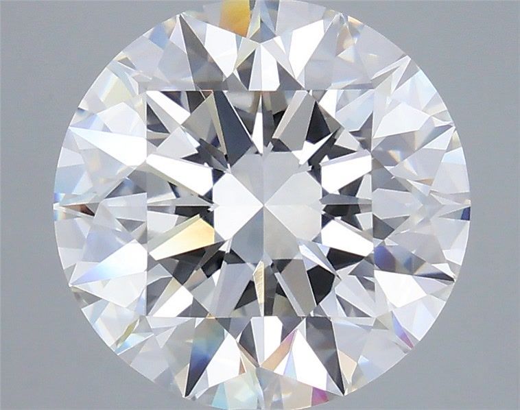 5.09 Carat Round Shaped, Excellent Cut, E Color, VVS1 Clarity, IGI Certified Lab Grown Diamond