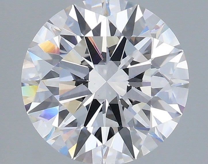 2.20 Carat Round Shaped, Ideal Cut, F Color, VS1 Clarity, IGI Certified Lab Grown Diamond