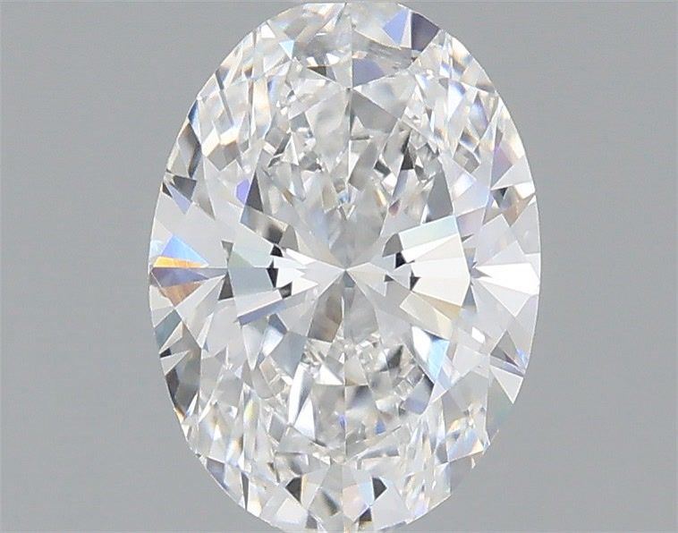 1.23 Carat Oval Shaped, Very Good Cut, D Color, VS1 Clarity, IGI Certified Lab Grown Diamond