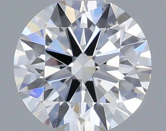 0.33 Carat Round Shaped, Ideal Cut, D Color, VVS2 Clarity, IGI Certified Lab Grown Diamond