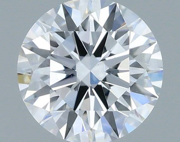 0.54 Carat Round Shaped, Ideal Cut, D Color, VS1 Clarity, IGI Certified Lab Grown Diamond