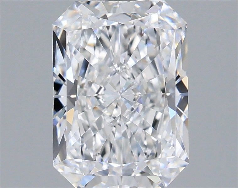 1.52 Carat Radiant Shaped, Very Good Cut, D Color, VVS1 Clarity, IGI Certified Lab Grown Diamond