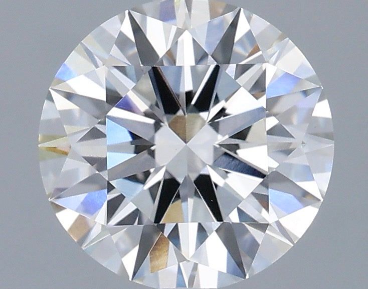 2.09 Carat Round Shaped, Ideal Cut, F Color, VVS2 Clarity, IGI Certified Lab Grown Diamond