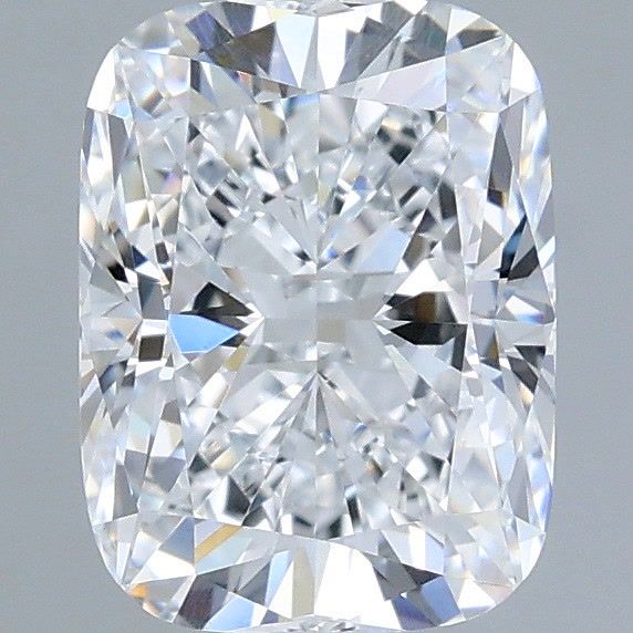1.96 Carat Cushion Shaped, Very Good Cut, D Color, VVS2 Clarity, IGI Certified Lab Grown Diamond
