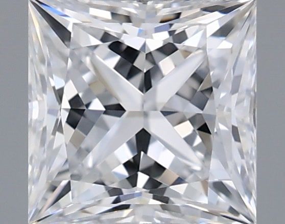 1.02 Carat Princess Shaped, Ideal Cut, D Color, IF Clarity, IGI Certified Lab Grown Diamond