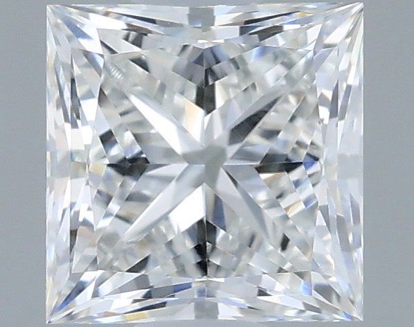 0.78 Carat Princess Shaped, Very Good Cut, D Color, VVS1 Clarity, IGI Certified Lab Grown Diamond