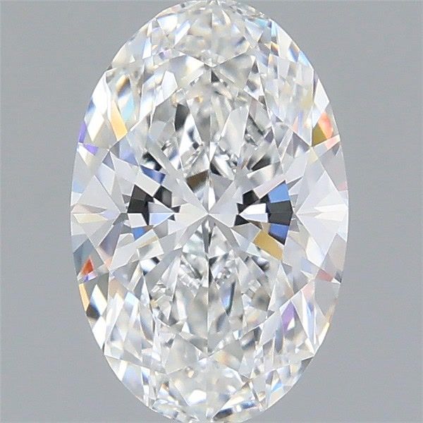 1.53 Carat Oval Shaped, Ideal Cut, F Color, VVS1 Clarity, IGI Certified Lab Grown Diamond