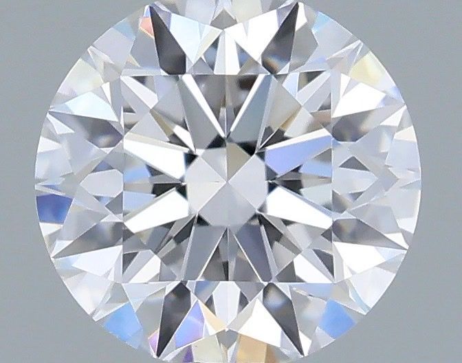 0.54 Carat Round Shaped, Ideal Cut, D Color, VS1 Clarity, IGI Certified Lab Grown Diamond