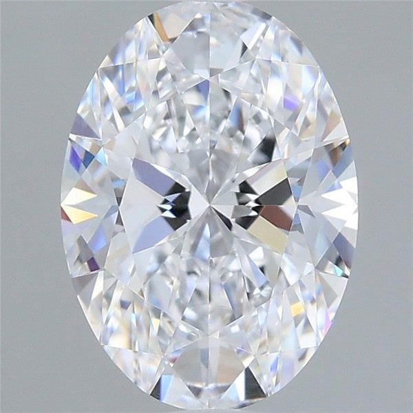 2.03 Carat Oval Shaped, Very Good Cut, D Color, VVS1 Clarity, IGI Certified Lab Grown Diamond