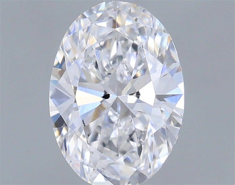0.54 Carat Oval Shaped, Very Good Cut, D Color, VVS2 Clarity, IGI Certified Lab Grown Diamond