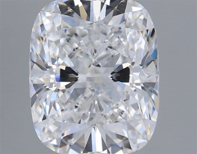 1.61 Carat Cushion Shaped, Ideal Cut, D Color, VVS2 Clarity, IGI Certified Lab Grown Diamond