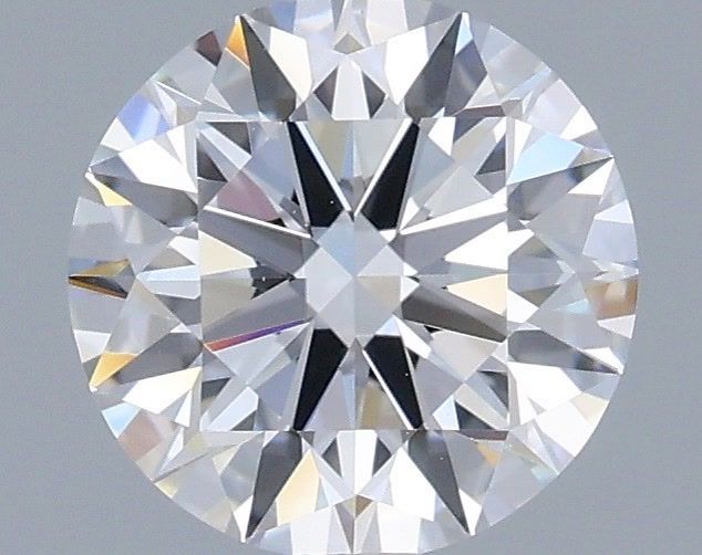 1.07 Carat Round Shaped, Ideal Cut, D Color, VVS2 Clarity, IGI Certified Lab Grown Diamond