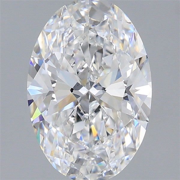 1.70 Carat Oval Shaped, Very Good Cut, D Color, VVS1 Clarity, IGI Certified Lab Grown Diamond