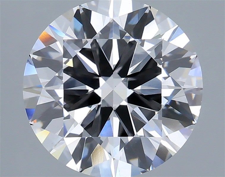 2.90 Carat Round Shaped, Excellent Cut, D Color, VS1 Clarity, IGI Certified Lab Grown Diamond