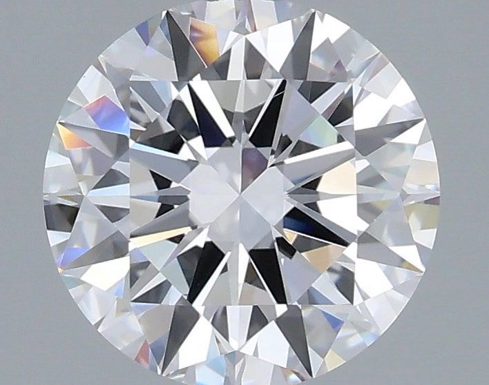 2.27 Carat Round Shaped, Excellent Cut, D Color, VS1 Clarity, IGI Certified Lab Grown Diamond