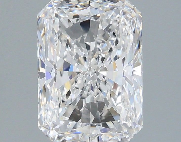 2.07 Carat Radiant Shaped, Ideal Cut, E Color, VVS2 Clarity, IGI Certified Lab Grown Diamond