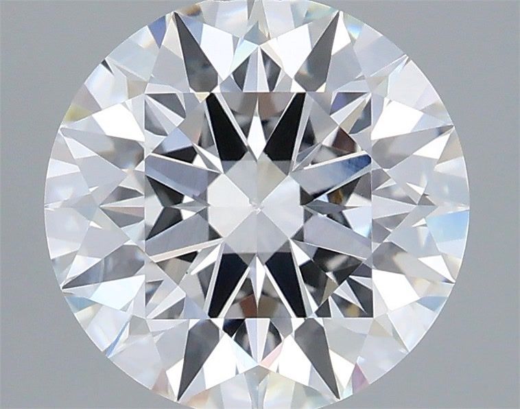 3.05 Carat Round Shaped, Very Good Cut, E Color, VS1 Clarity, IGI Certified Lab Grown Diamond